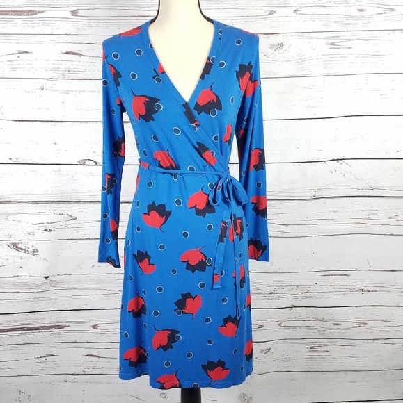 Boden Dresses & Skirts - Boden wrap dress sz 10P